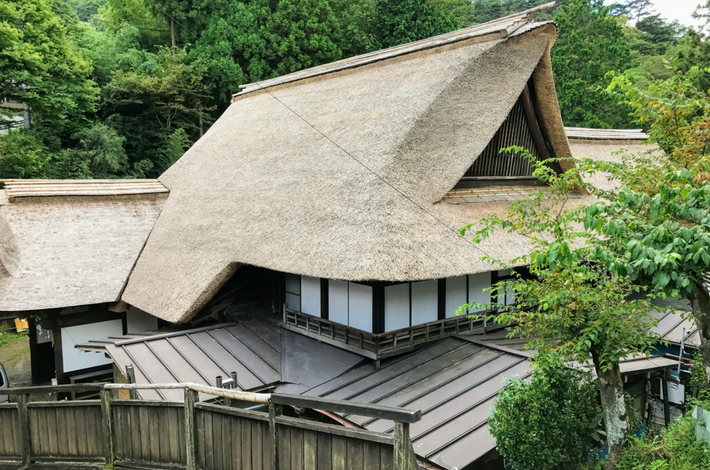 東京都有形文化財に指定された馬場家御師住宅